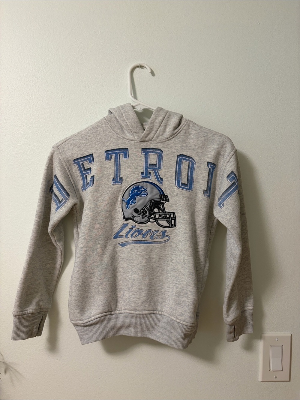NFL Detroit Lions Gray Crewneck Sweatshirt - by Abercrombie Kids